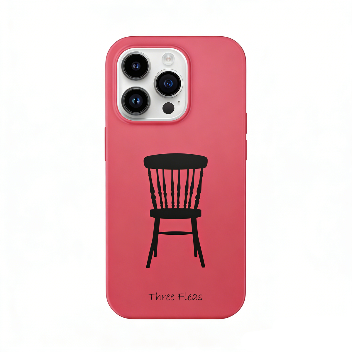 Minimalist Windsor Chair Phone Case Double-layer Film Print