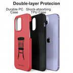 Minimalist Windsor Chair Phone Case Double-layer Film Print