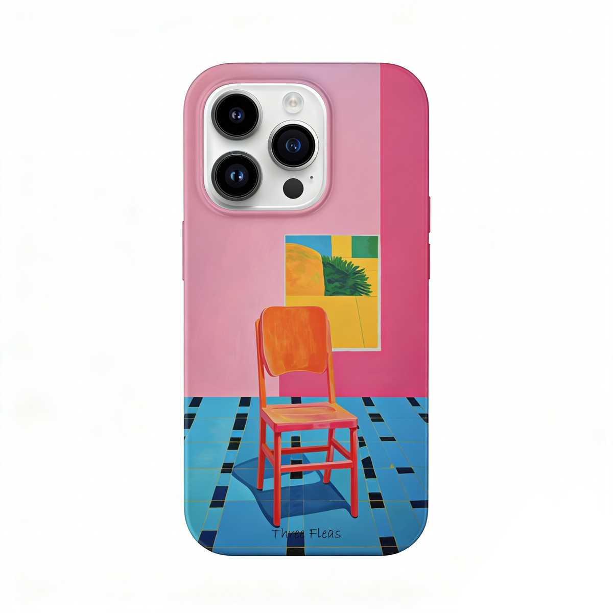 Artistic Gallery Chair Phone Case Double-layer Film Print