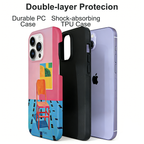 Artistic Gallery Chair Phone Case Double-layer Film Print