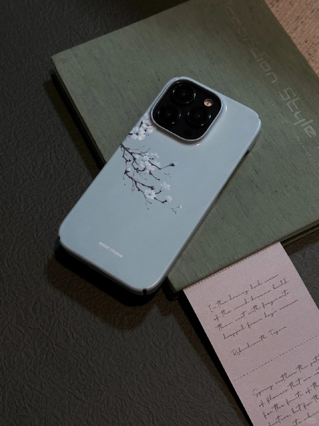 [Chinoiserie] Magnolia Slim Phone Case-NS