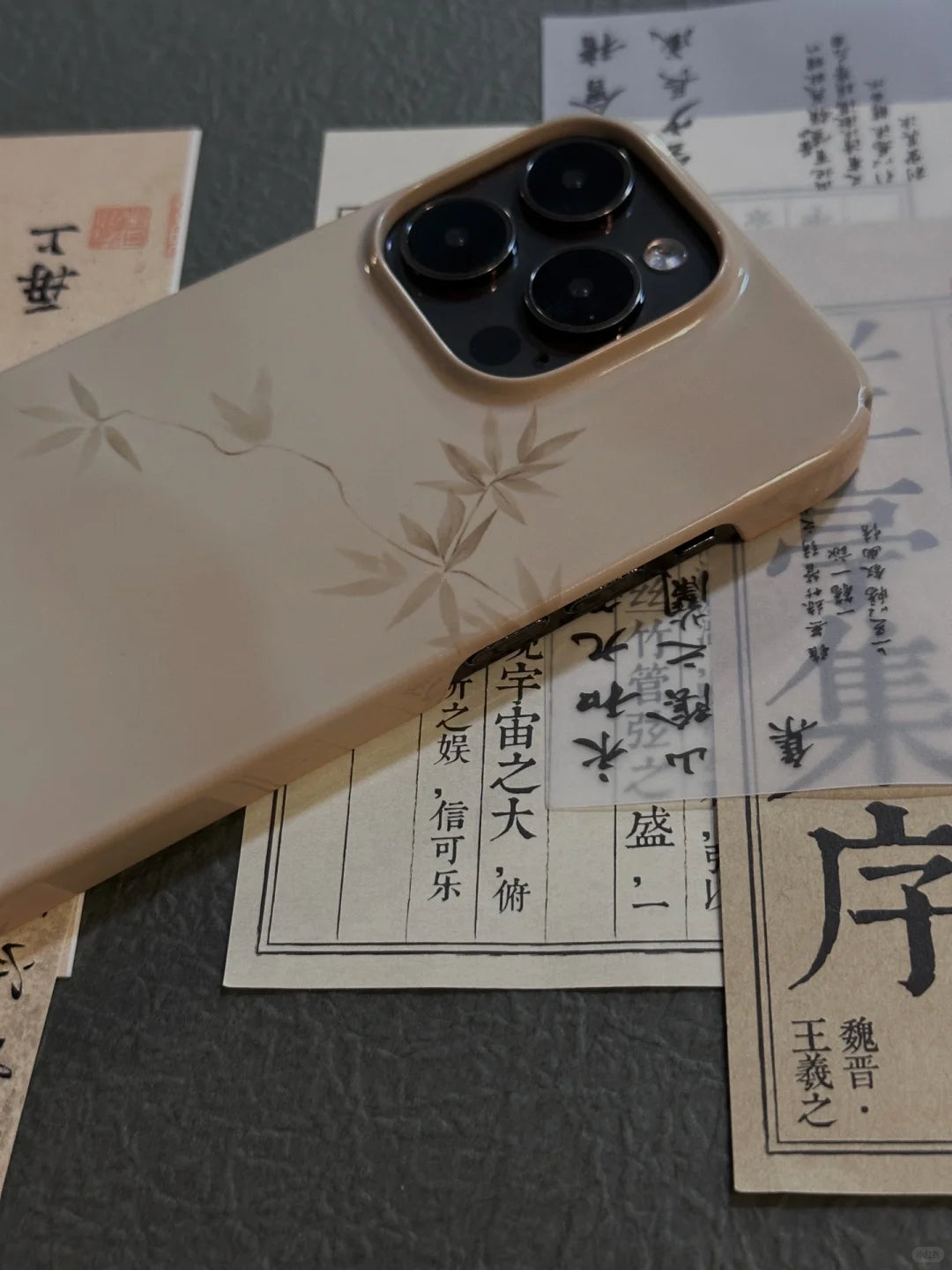 [Chinoiserie] Sorrow of Autumn Slim Phone Case-NS