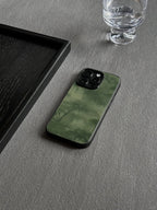Chinoiserie Mountain And Trees Tempered Glass Phone Case MagSafe-NS