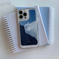 Nature Mountain View Acrylic Phone Case - Full Wrap Clear Case - BYY