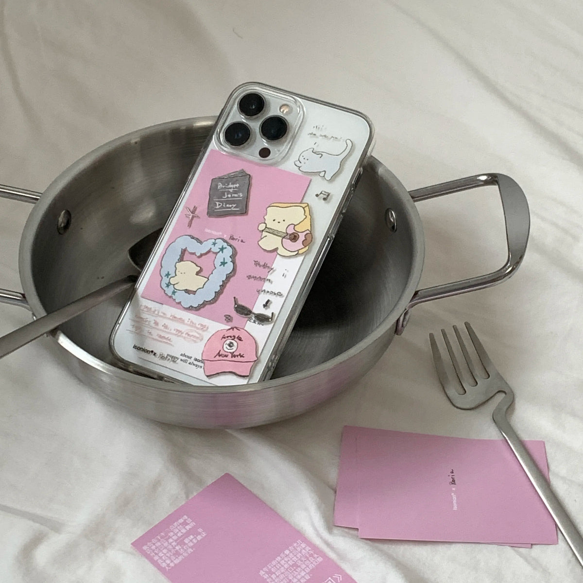 Adorable Hand-Drawn Doodle Art Phone Case MagSafe - BYY