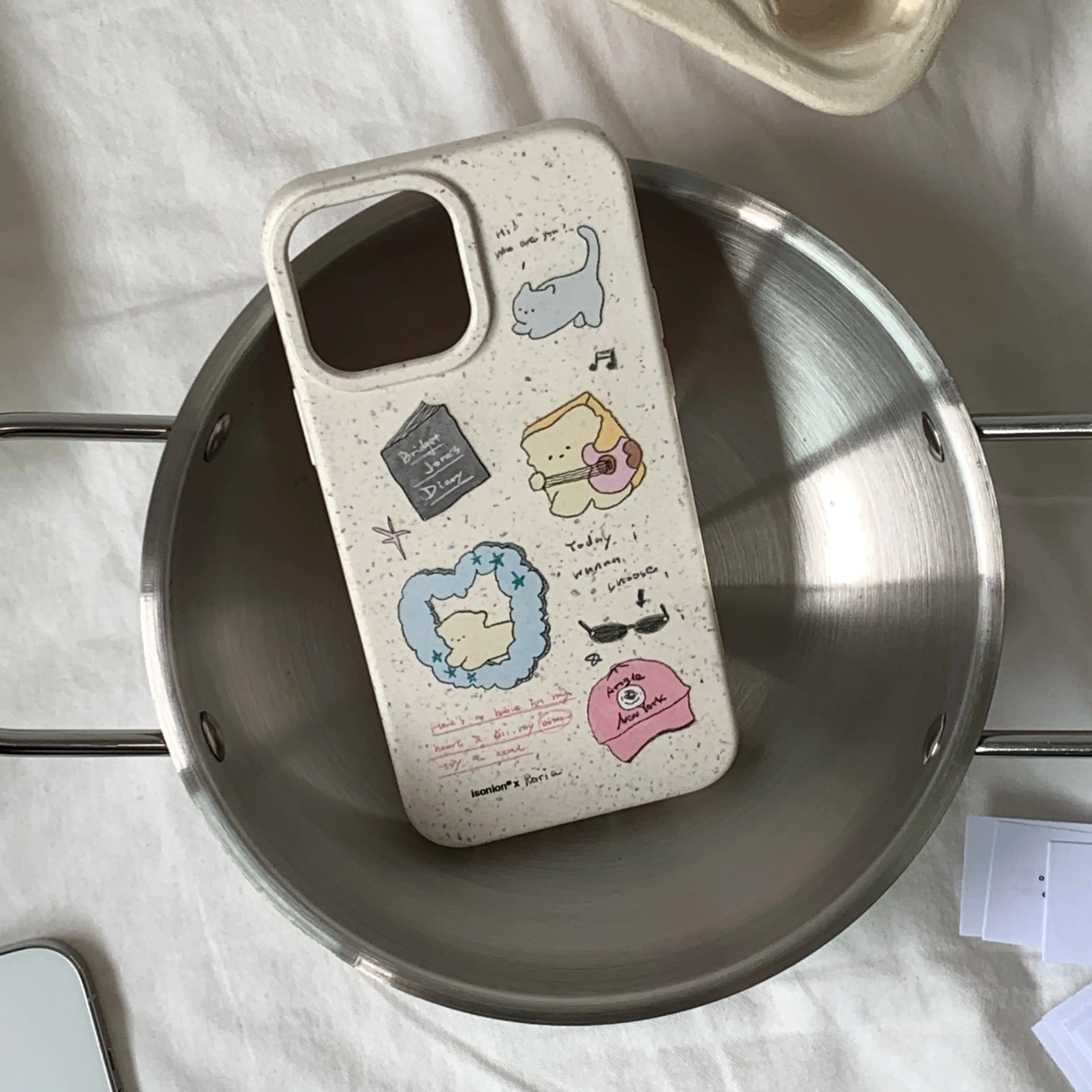 Adorable Hand-Drawn Doodle Art Phone Case MagSafe - BYY
