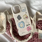 Adorable Hand-Drawn Doodle Art Phone Case MagSafe - BYY