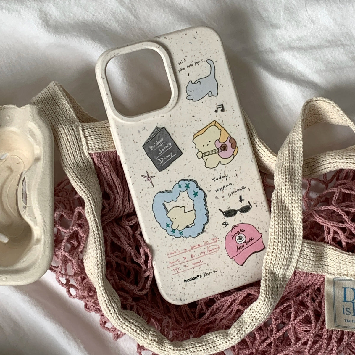 Adorable Hand-Drawn Doodle Art Phone Case MagSafe - BYY
