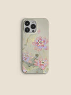 Chinoiserie Lotus Bloom Aesthetic Phone Case Film Print-GY