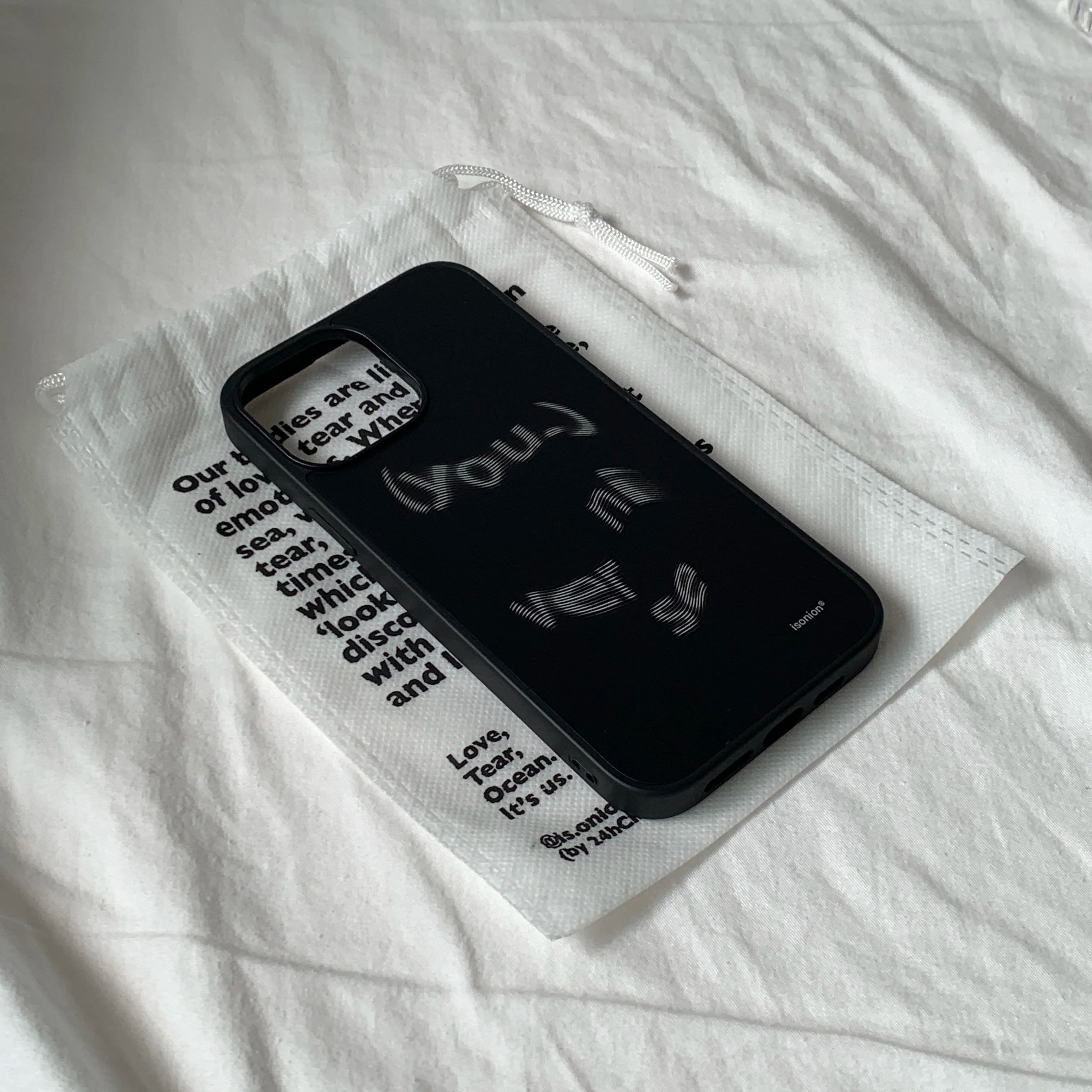 Abstract Fluid "Universe" Glass Phone Case MagSafe - BYY