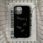 Abstract Fluid "Universe" Glass Phone Case MagSafe - BYY