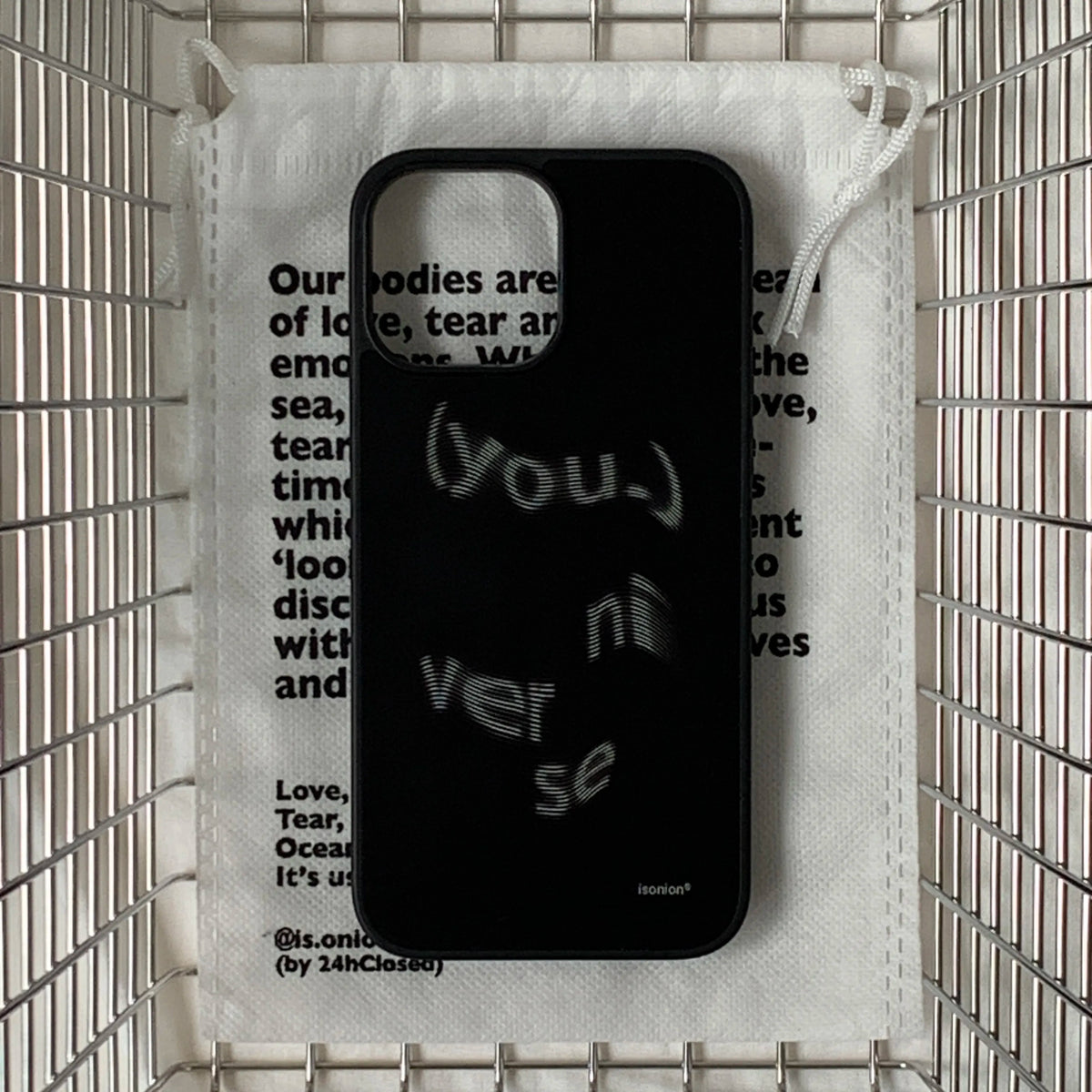 Abstract Fluid "Universe" Glass Phone Case MagSafe - BYY