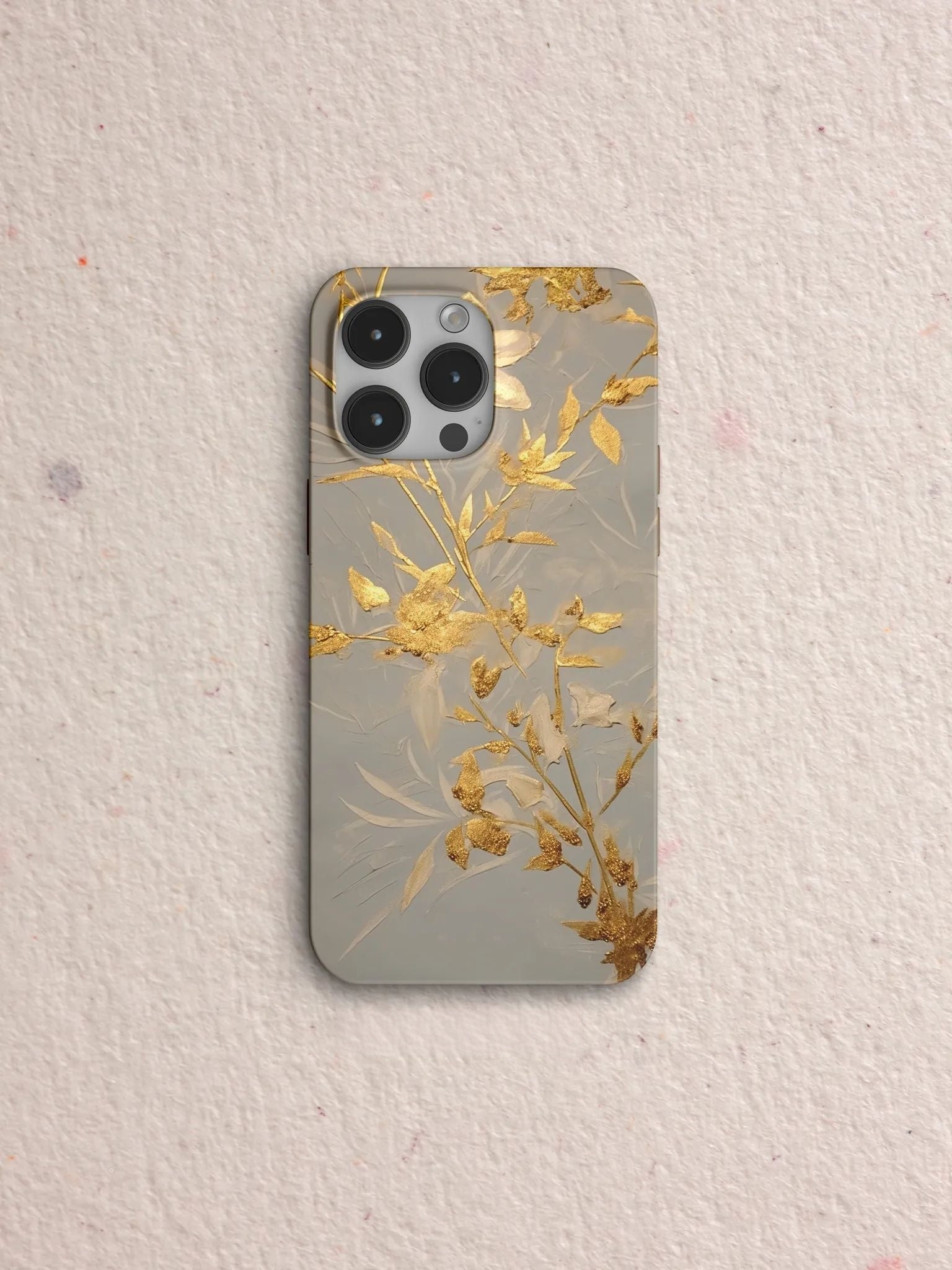 Chinoiserie Golden Bamboo Aesthetic Phone Case Film Print-GY