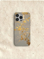 Chinoiserie Golden Bamboo Aesthetic Phone Case Film Print-GY
