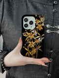 Chinoiserie Golden Branch Aesthetic Phone Case Film Print-GY