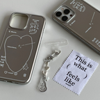 Hakuna Matata Mirror Phone Case with Silver Color Frame - BYY