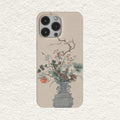 Antique Vase & Floral Aesthetic Premium IML Phone Case-GY