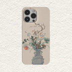 Antique Vase & Floral Aesthetic Premium IML Phone Case-GY