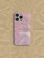 Chinoiserie Pink Mountain Landscape Phone Case-GY