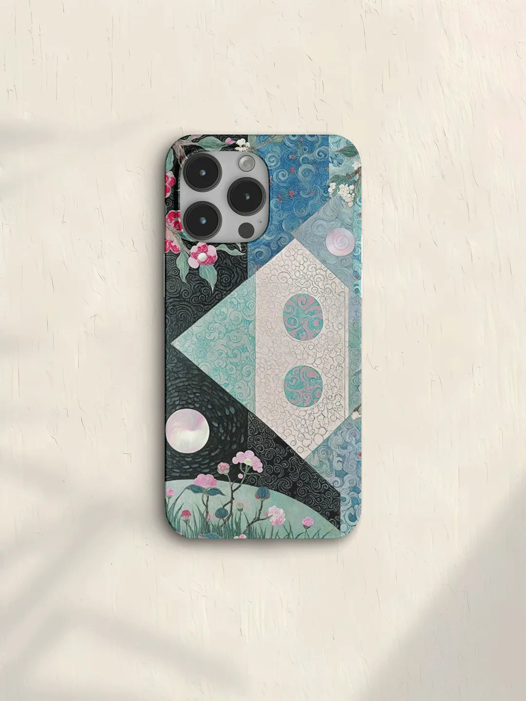Ethnic Mosaic Art Film Printed Phone Case-GY