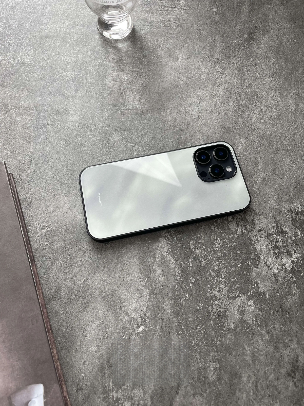 Luxe Ethereal Cloud Tempered Glass Phone Case-MH