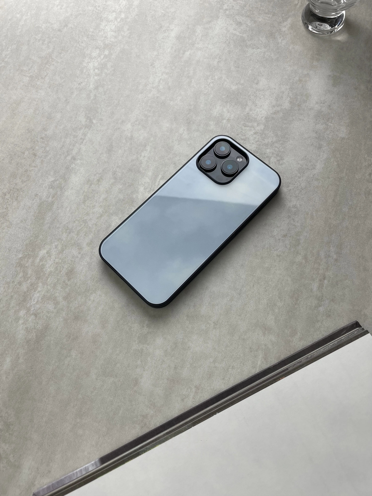 "First Light" Oriental Aesthetic Tempered Glass Phone Case-MH