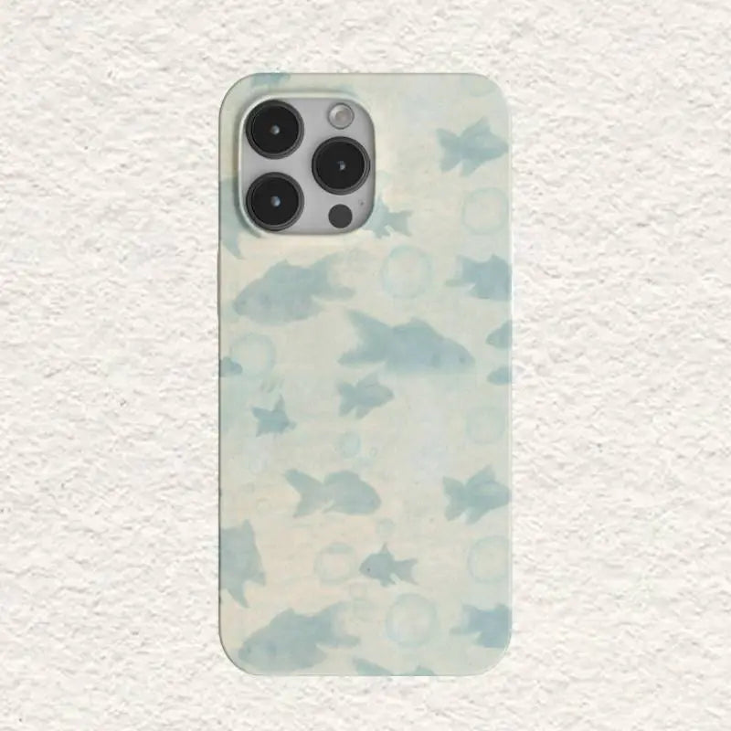 Swimming Fish Dreamscape Aesthetic Film Printed Phone Case-GY