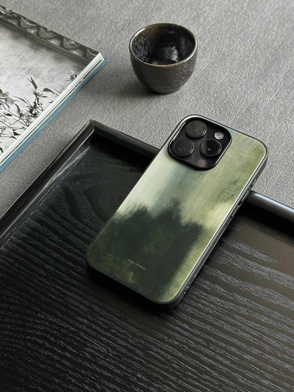 Spring Wilds Artistic Ink Wash Phone Case-NS