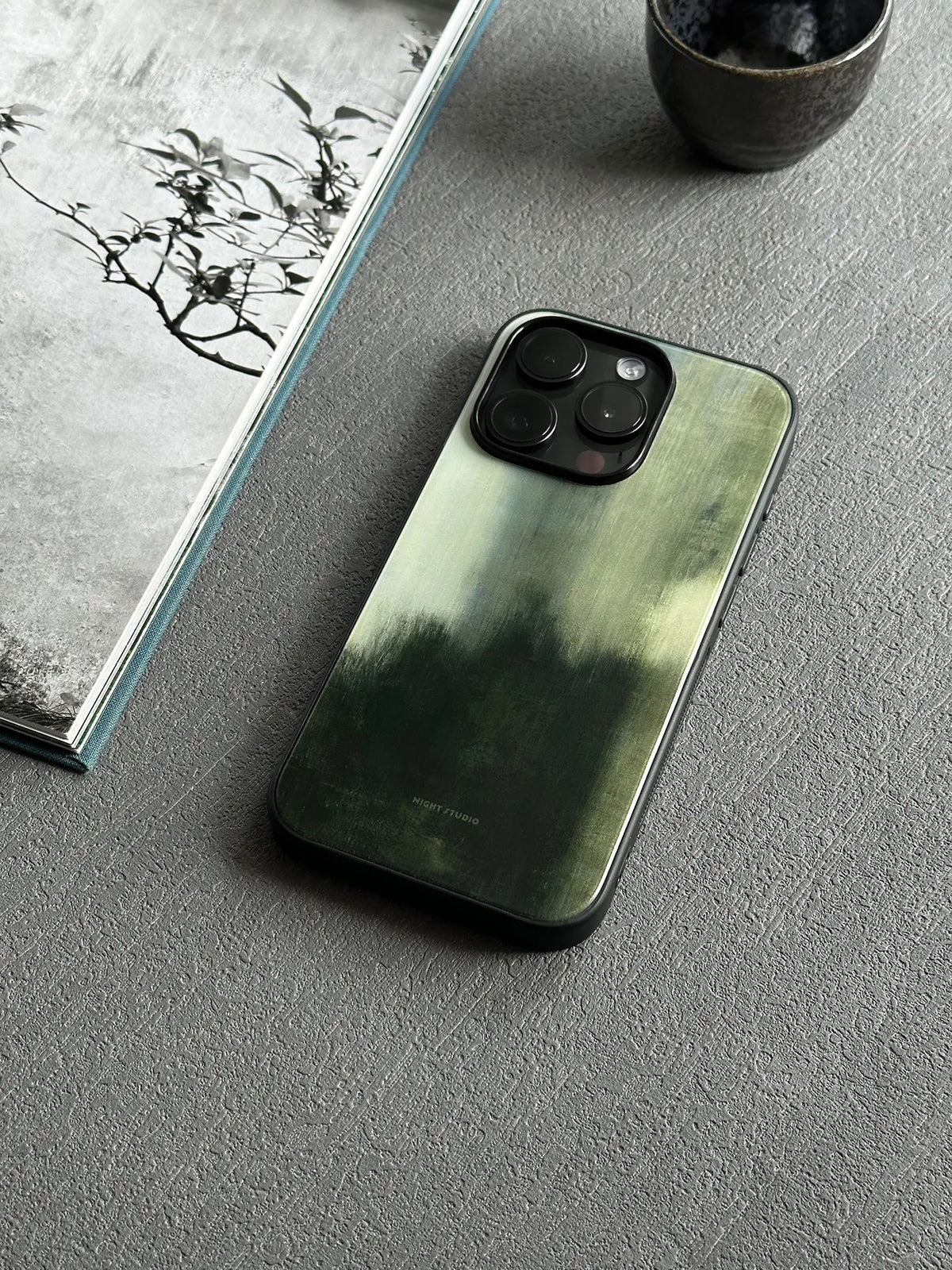 Spring Wilds Artistic Ink Wash Phone Case-NS