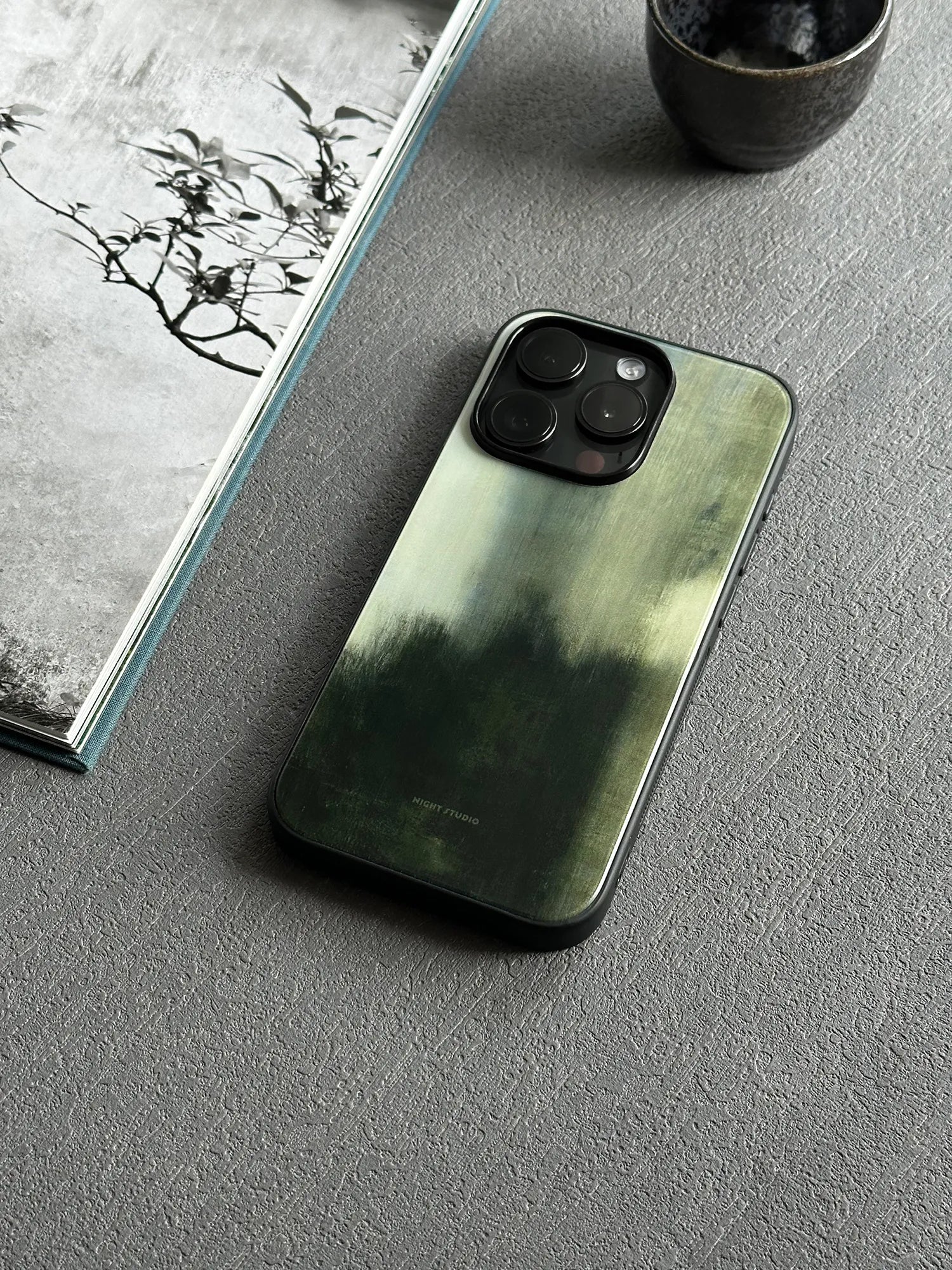 Spring Wilds Artistic Ink Wash Phone Case-NS