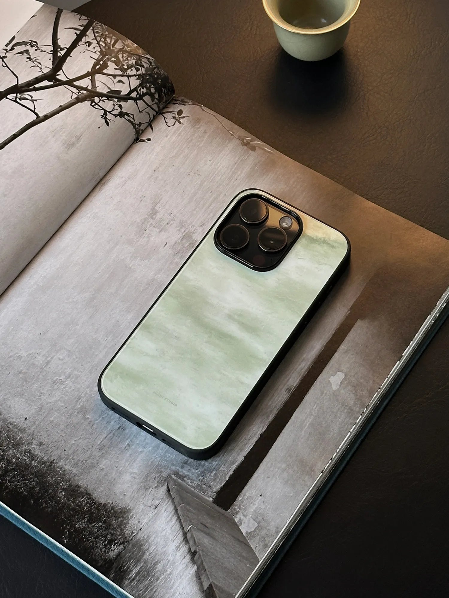 Mist Camellia Phone Case-NS026G