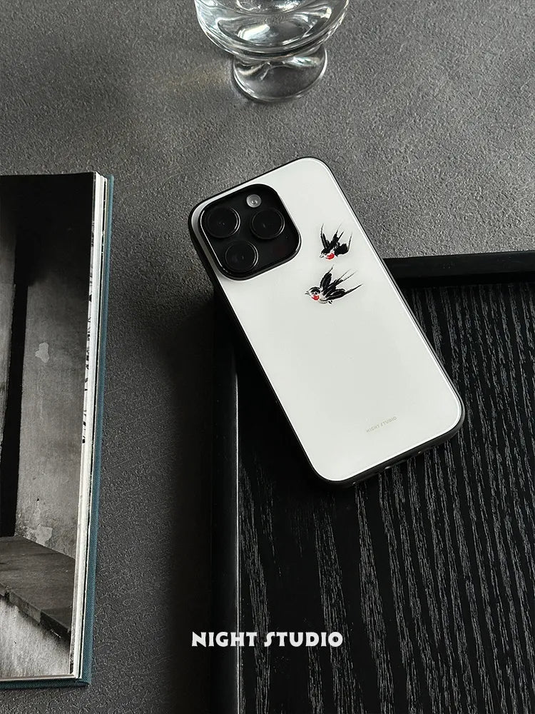Ink Birds Painting Phone Case-NS019G