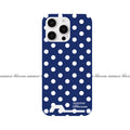 Aesthetic Blue Polka Dot Phone Case with Slot or MagSafe SB-IML