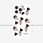 Line Art Poodle & Dancing Bear Phone Case SB-IML MagSafe