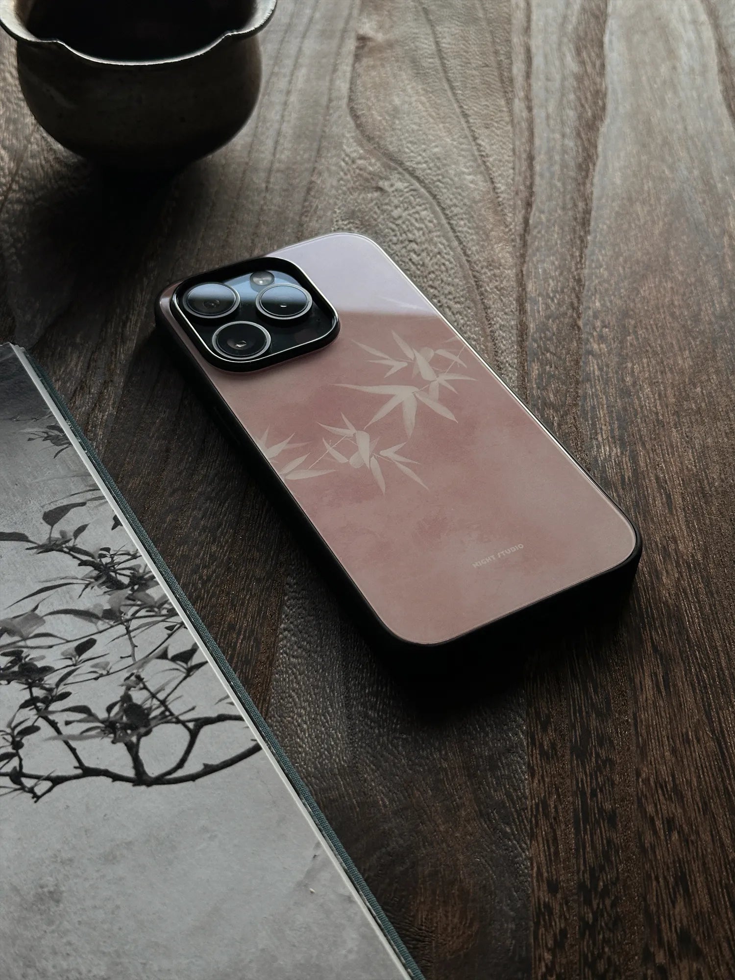 Bamboo Pink Phone Case-NS015G