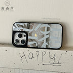 Mirror Letter Phone Case Phone Case-BC004PC