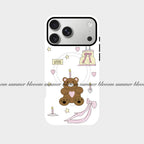 Birthday Bear Phone Case - 2-in-1 Double Layer SB-IML MagSafe