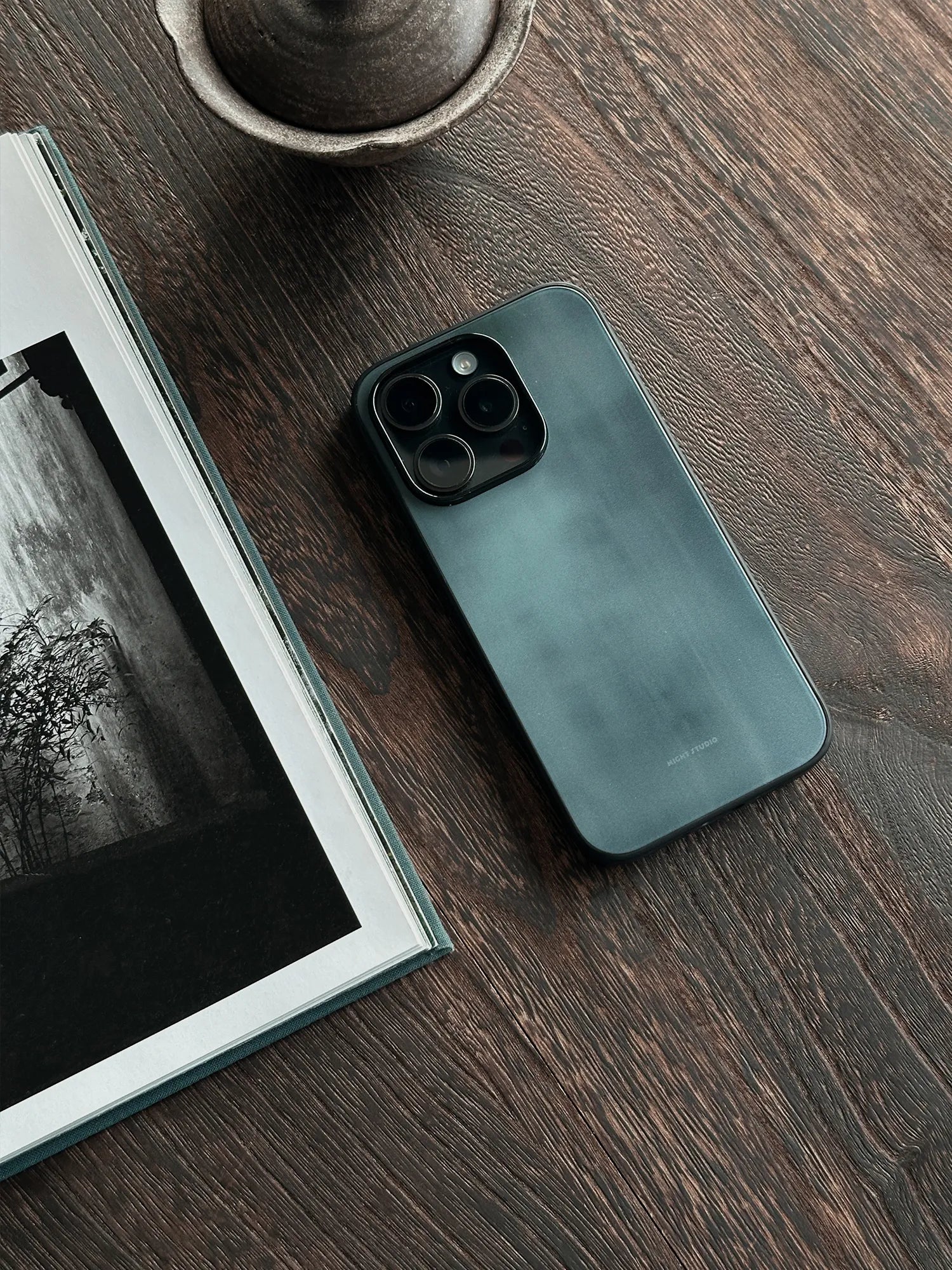 Cyan Ink Phone Case-NS009AC