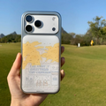 Aesthetic Illustrated Phone Case with Card Holder/Resin - BYY