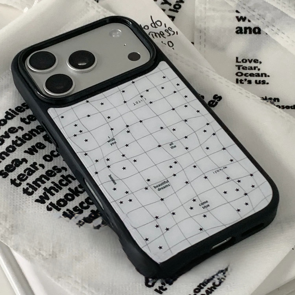 Minimalist Chic Star Print Phone Case MagSafe - BYY