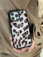 Luxury Leopard Print Epoxy Phone Case
