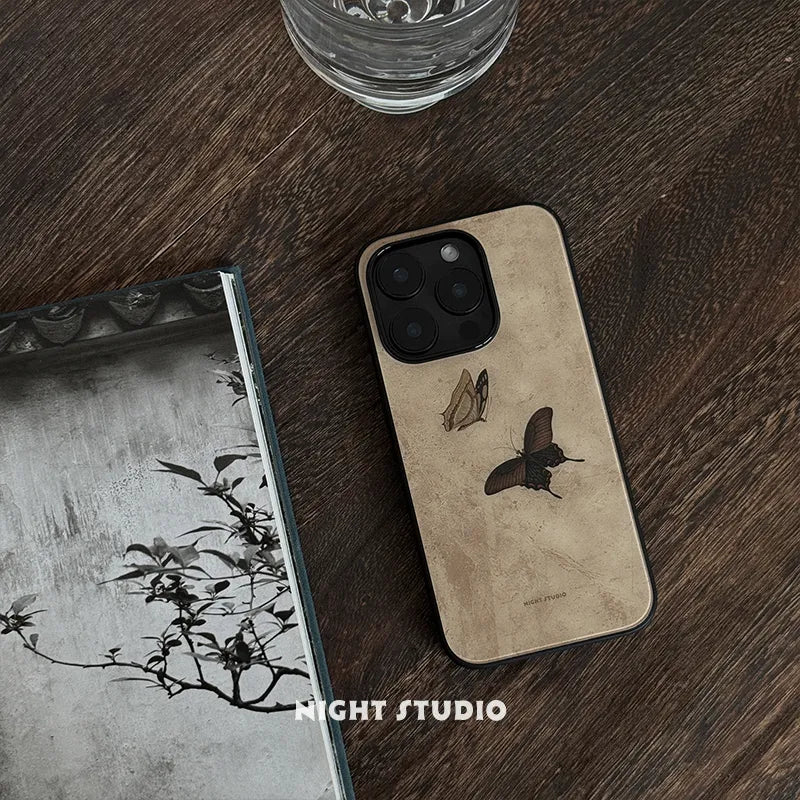 Brown Butterfly Phone Case-NS045G