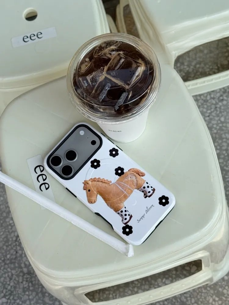 Boots Horse Dual/Single-Layer Phone Case-SB-IML MagSafe