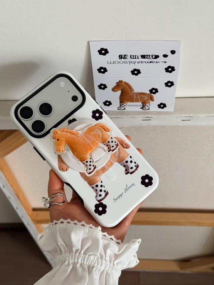 Boots Horse Dual/Single-Layer Phone Case-SB-IML MagSafe