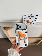 Boots Horse Dual/Single-Layer Phone Case-SB-IML MagSafe