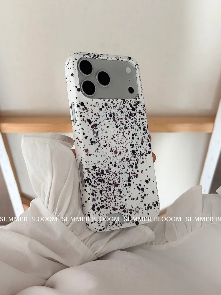Aesthetic Splatter Ink Phone Case - SB-IML-MagSafe&Slot
