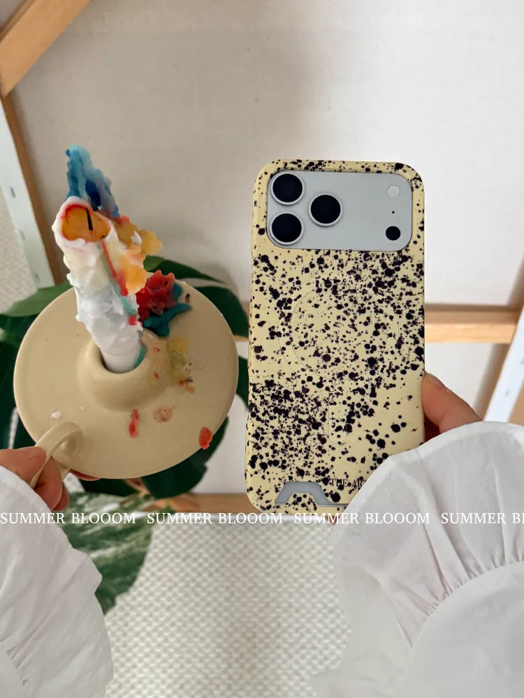 Aesthetic Splatter Ink Phone Case - SB-IML-MagSafe&Slot