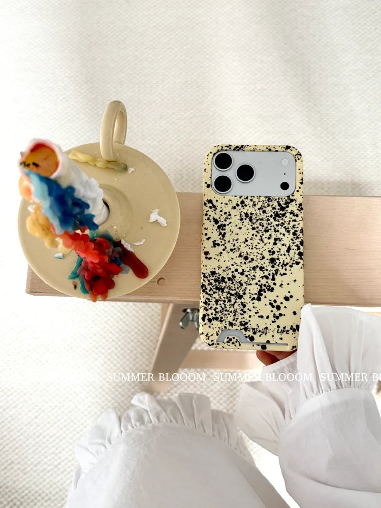 Aesthetic Splatter Ink Phone Case - SB-IML-MagSafe&Slot