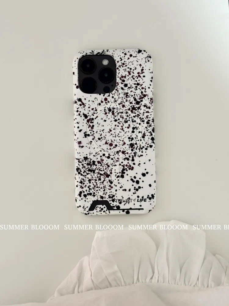 Aesthetic Splatter Ink Phone Case - SB-IML-MagSafe&Slot