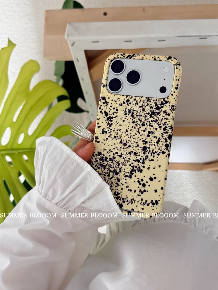 Aesthetic Splatter Ink Phone Case - SB-IML-MagSafe&Slot